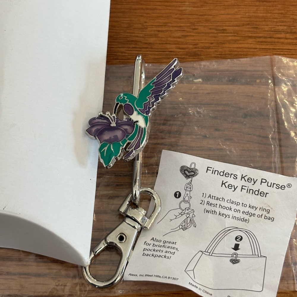 Hummingbird Finders Key Purse Key Finder
